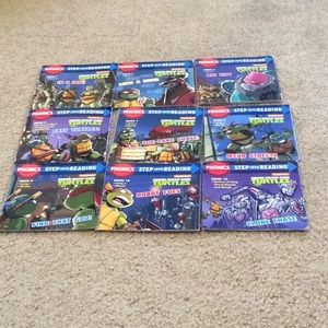 Teenage mutant ninja turtle phonics books